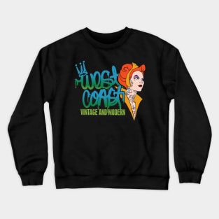 Chola Teela West Coast Vintage Modern Crewneck Sweatshirt